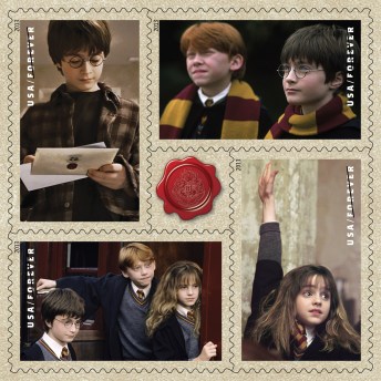 USPS Harry Potter stamps, subset