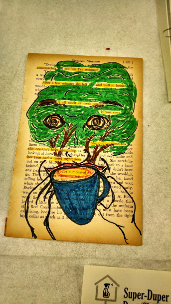 visitor altered page at PEM