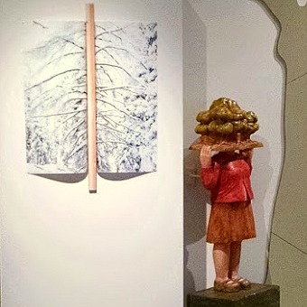 A view of Branching Out: Trees as Art from the Peabody Essex Museum