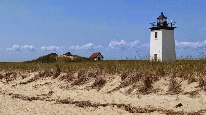 I can feel my heart slow down and the corners of my mouth lift every time I look at this picture from last summer on Cape Cod.