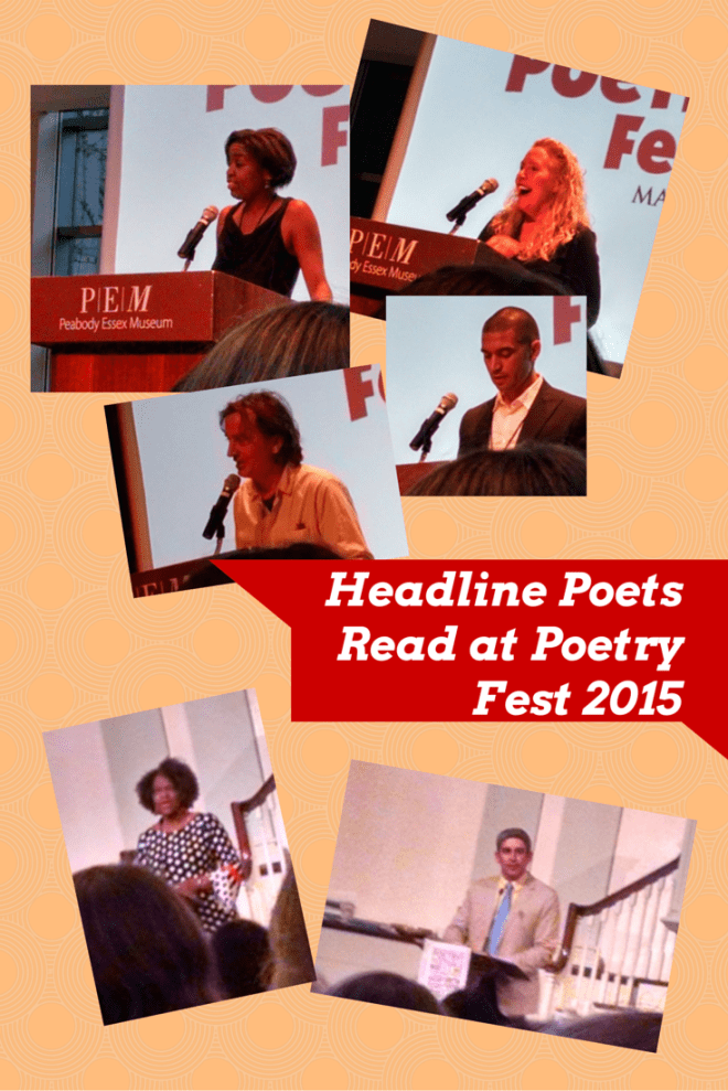 Headline Poets Read at MA Poetry Fest