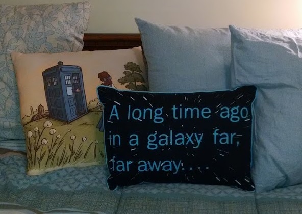 galaxy pillow